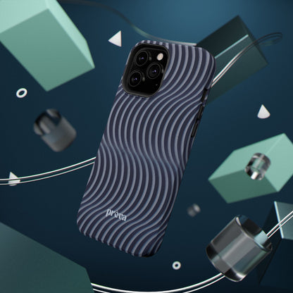 Wavy Navy Phone Case