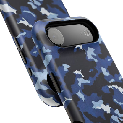 Blue Camo Phone Case