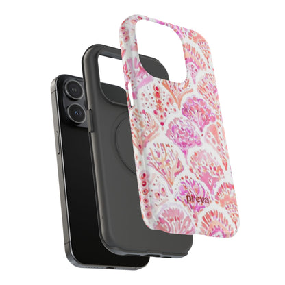 Pink Shell Watercolor Phone Case