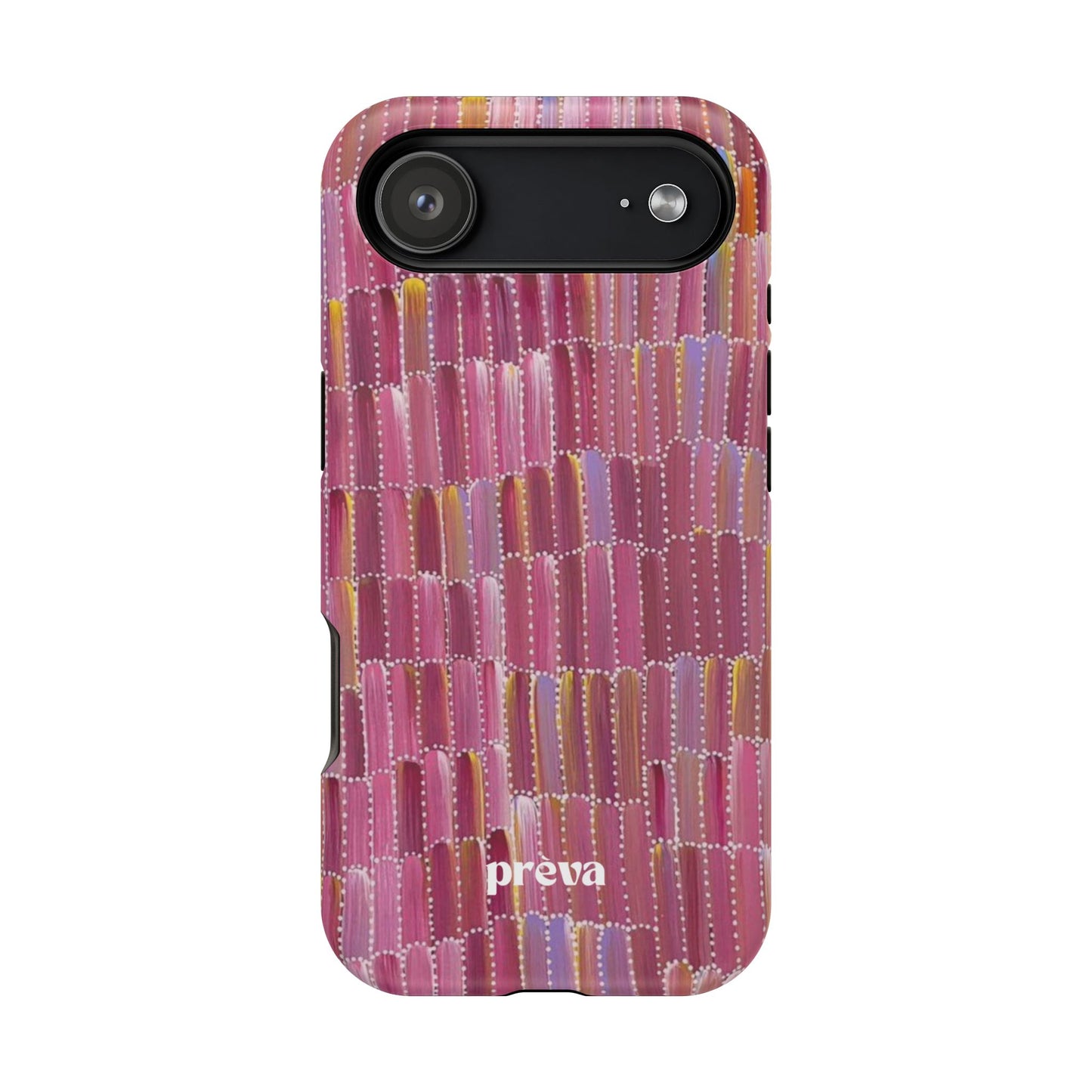 Pink Brushstroke Phone Case