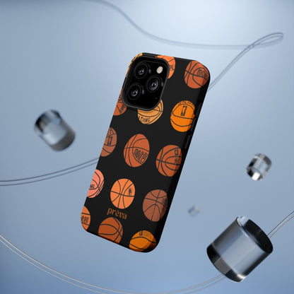 Black Basketball Phone Case