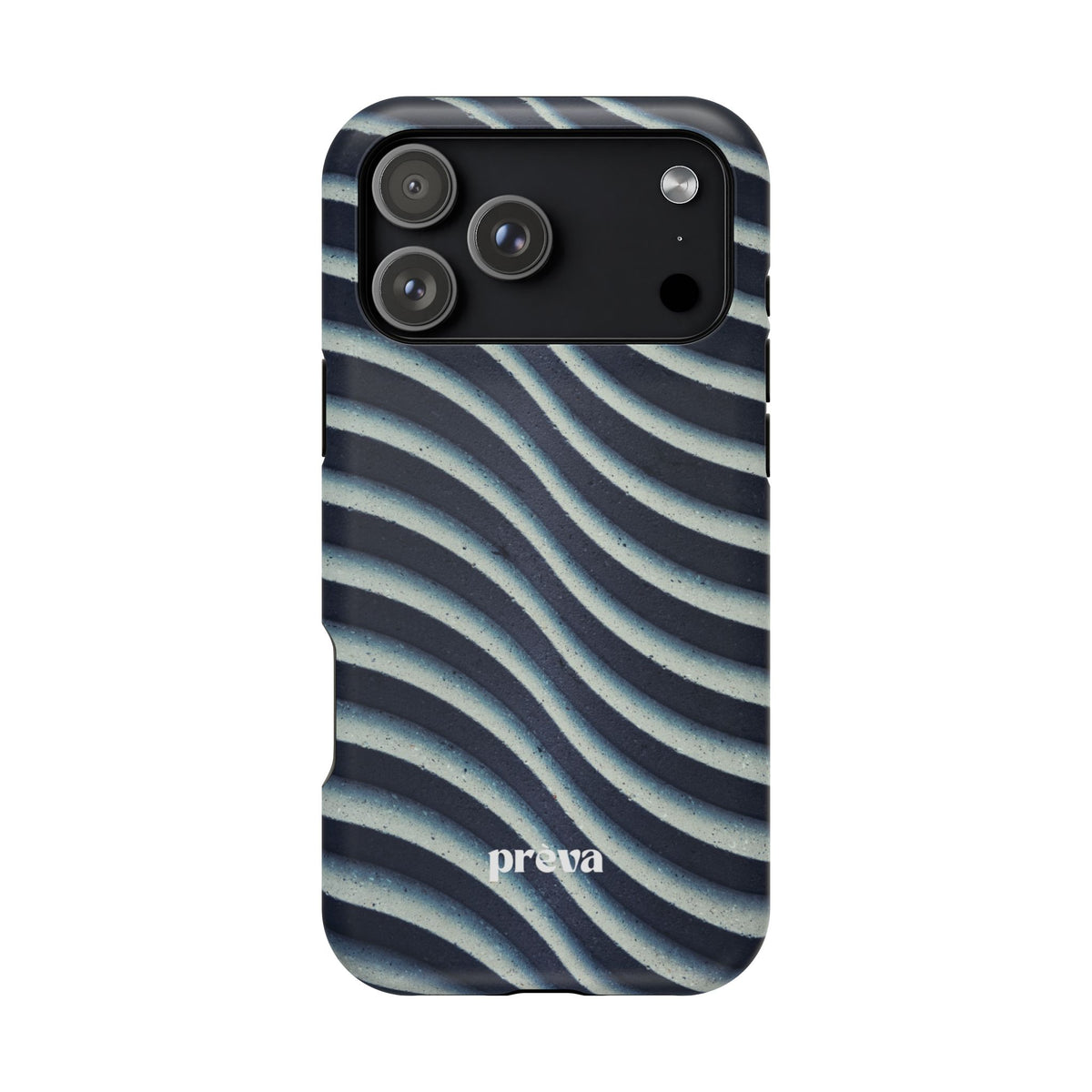 Navy Waves Phone Case
