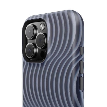 Wavy Navy Phone Case