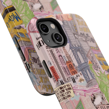 New York Collage Phone Case