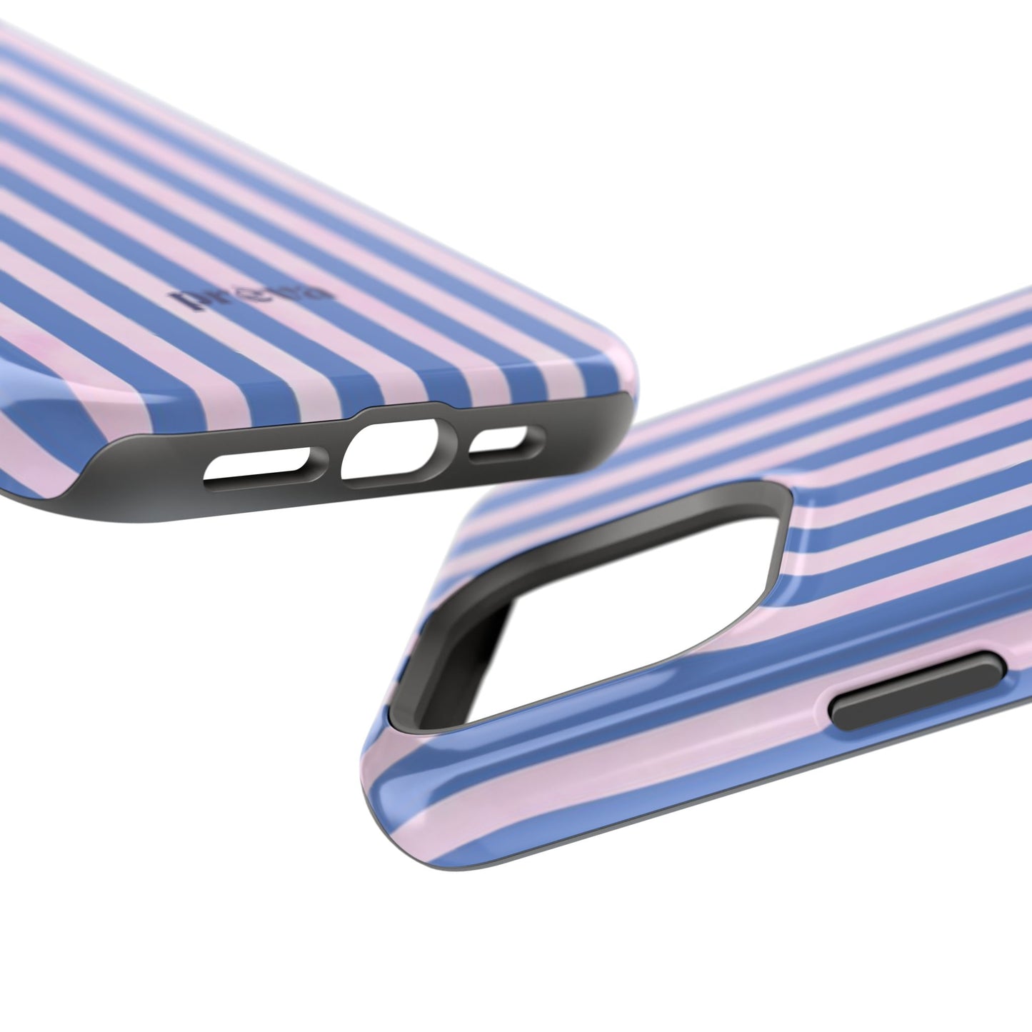 Striped Purple and Pink Phone Case