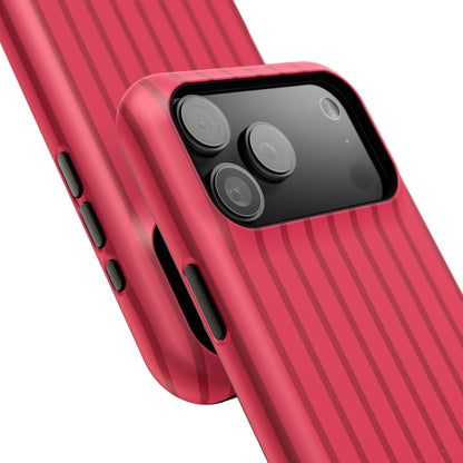 Pinky Red Stripes Phone Case