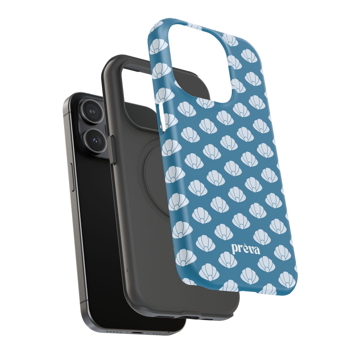 Shellfull teal Phone Case