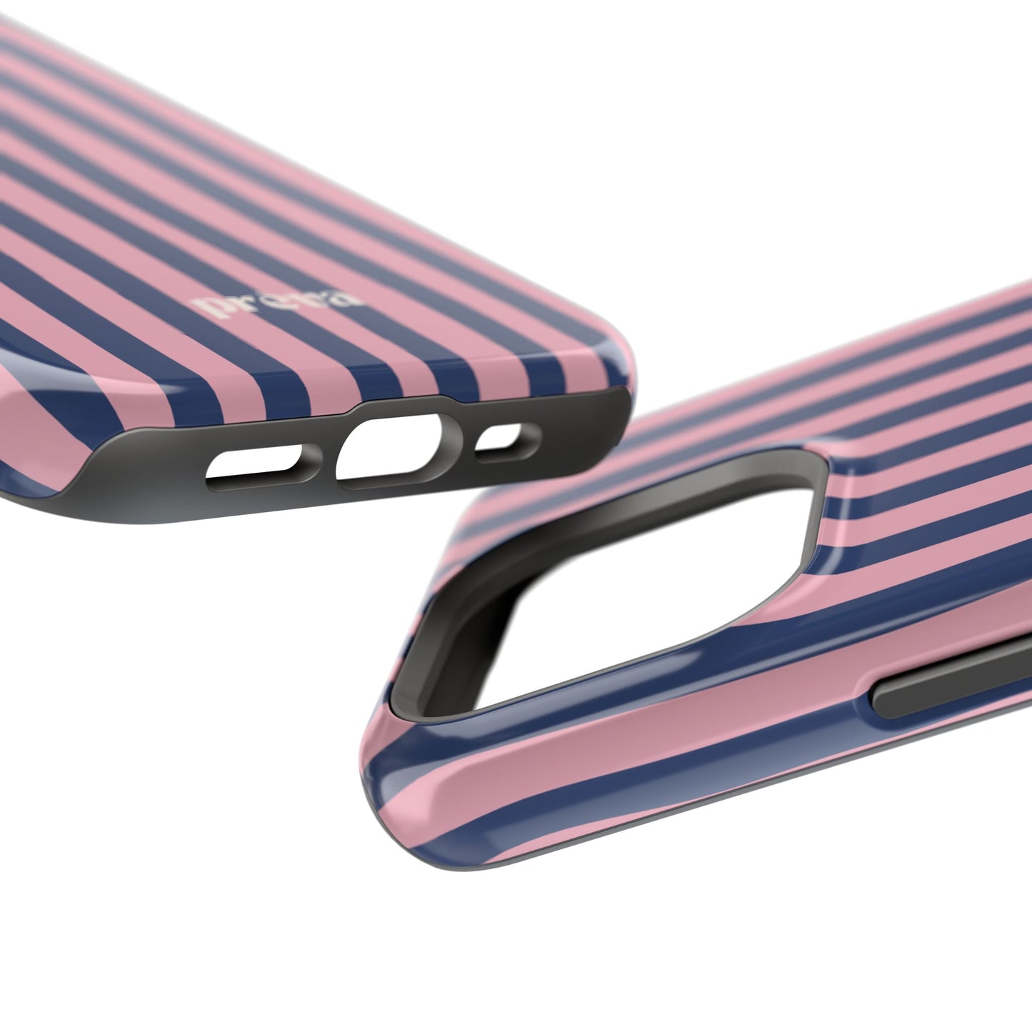 Blue and Pink Stripes Case