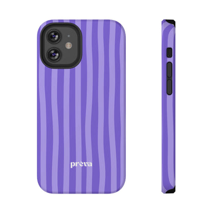 Lavender Stripes Phone Case