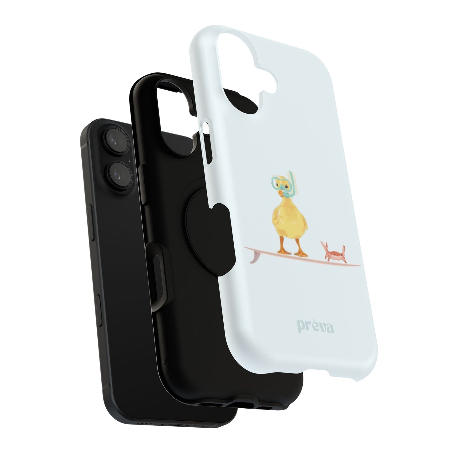 Scuba Duck Stripes Phone Case