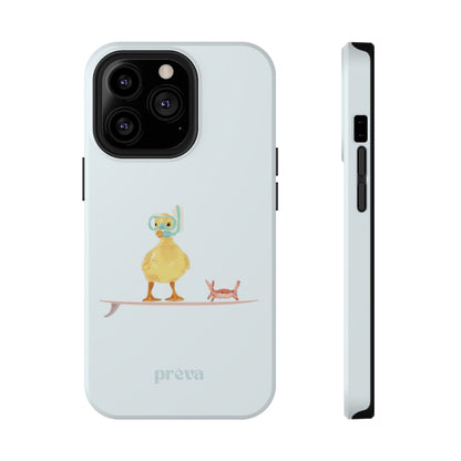 Scuba Duck Stripes Phone Case
