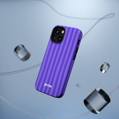 Dark Purple Stripes Phone Case