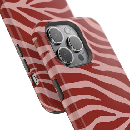 Red Zebra Phone Case