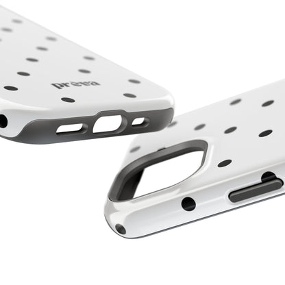B&W polka dots Phone Case