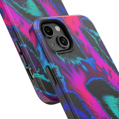 Neon Swirl Phone Case