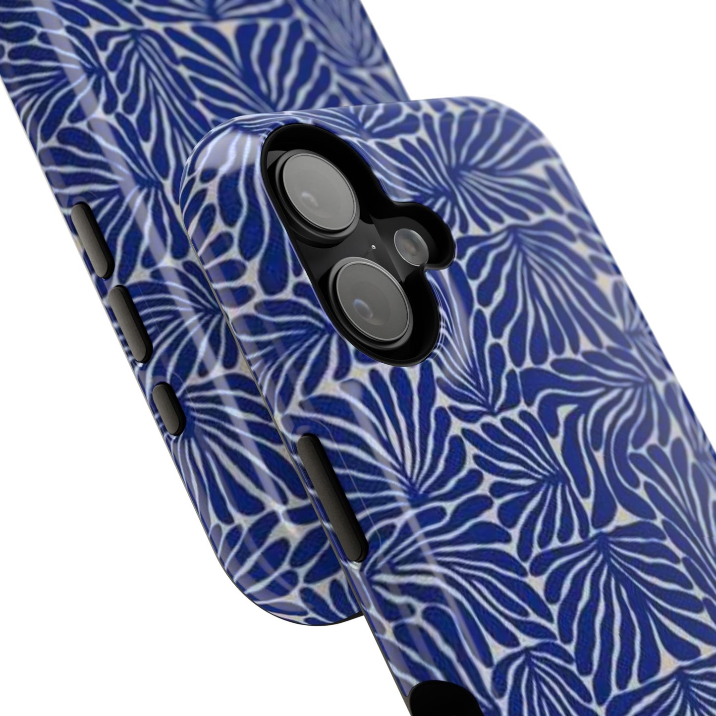 Blue Abstract Greek Phone Case