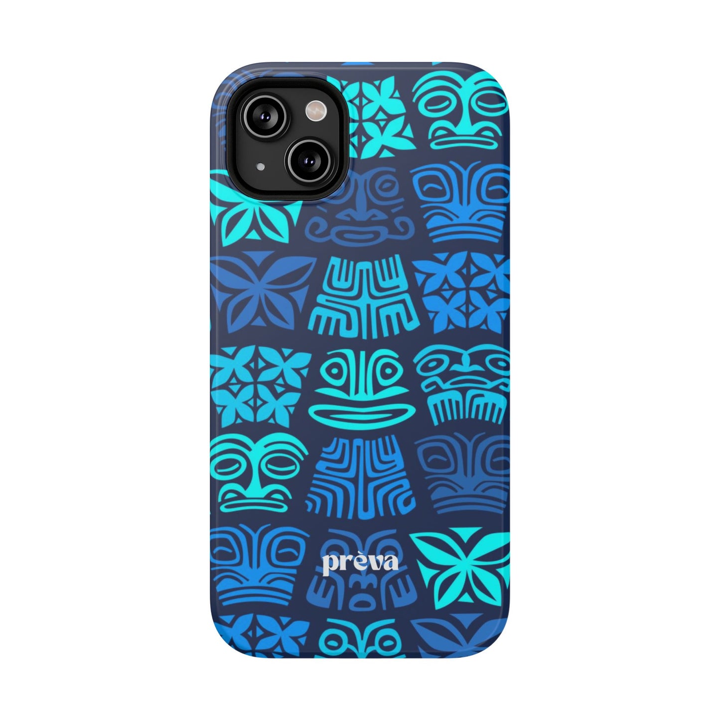 Blue Tiki Phone Case