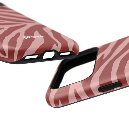 Red Zebra Phone Case