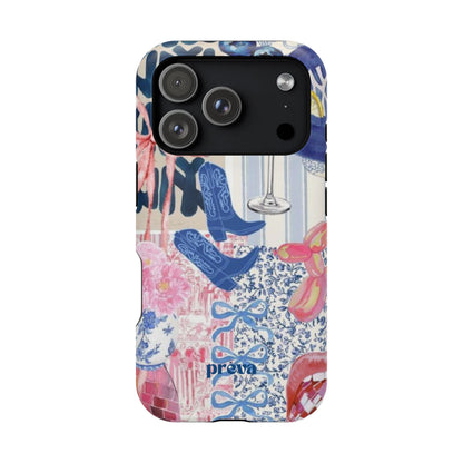 Boot Down Collage Phone Case