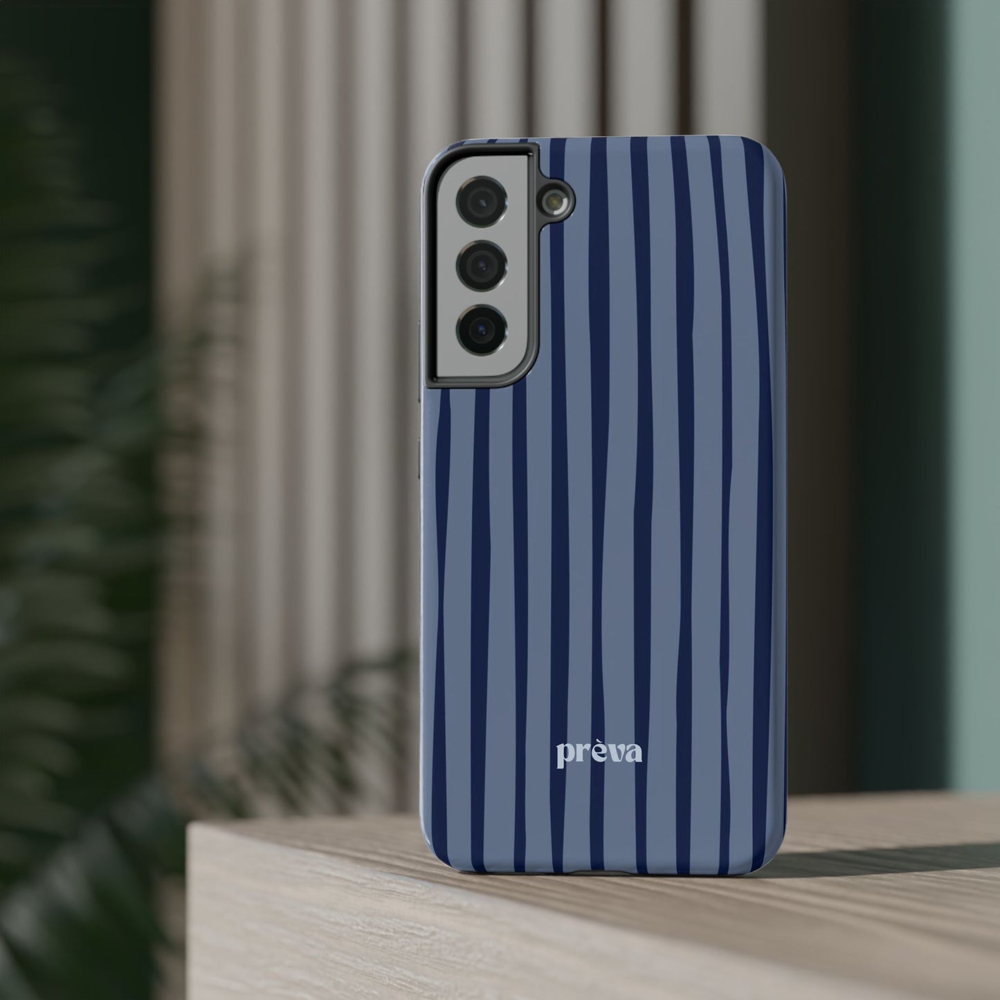 Navy Stripe Phone Case