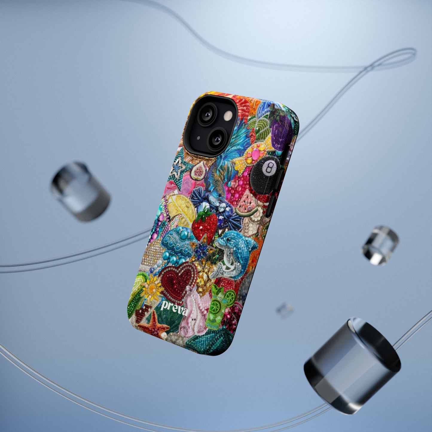 Colorful Rhinestone Phone Case