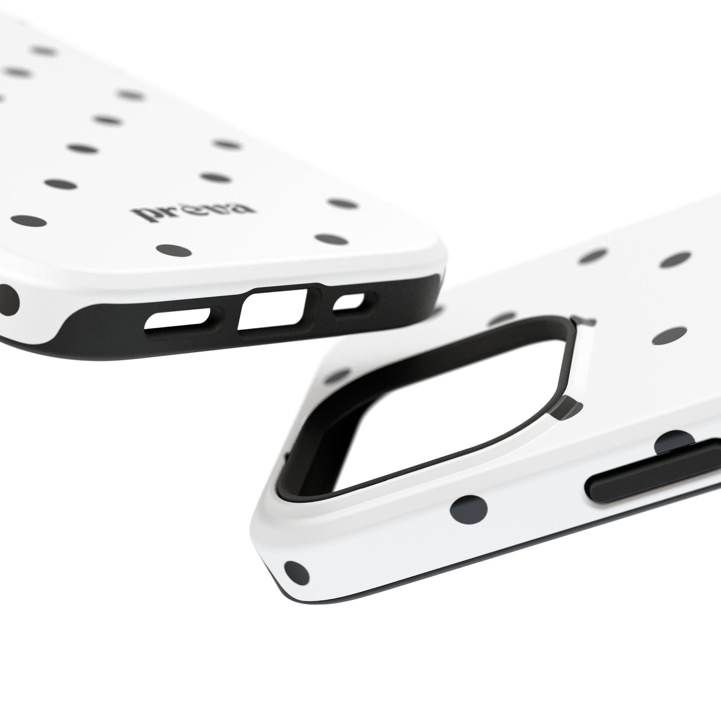 B&W polka dots Phone Case