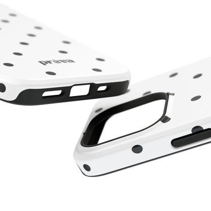 B&W polka dots Phone Case