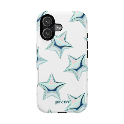 White Starburst Phone Case