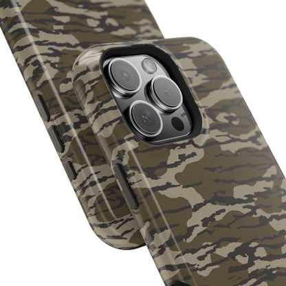 Camo Impact-Resistant Phone Case — Military Green Rugged Protection