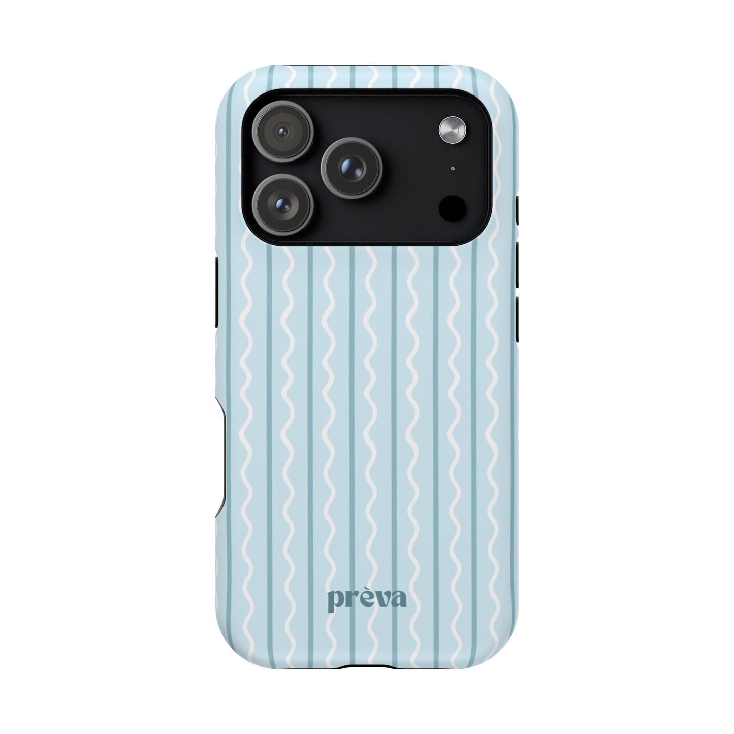 Blue Island Stripes Phone Case