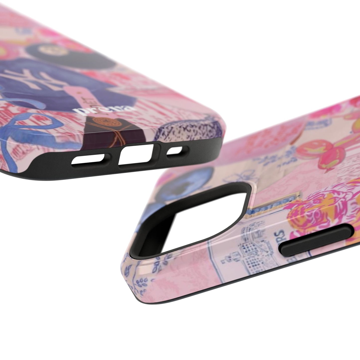Retro 8 Ball Collage Phone Case