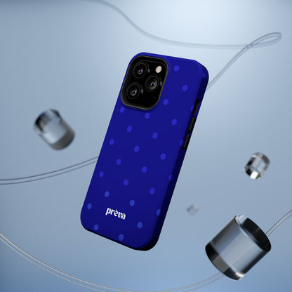 Dark Blue Polka Dots Phone Case