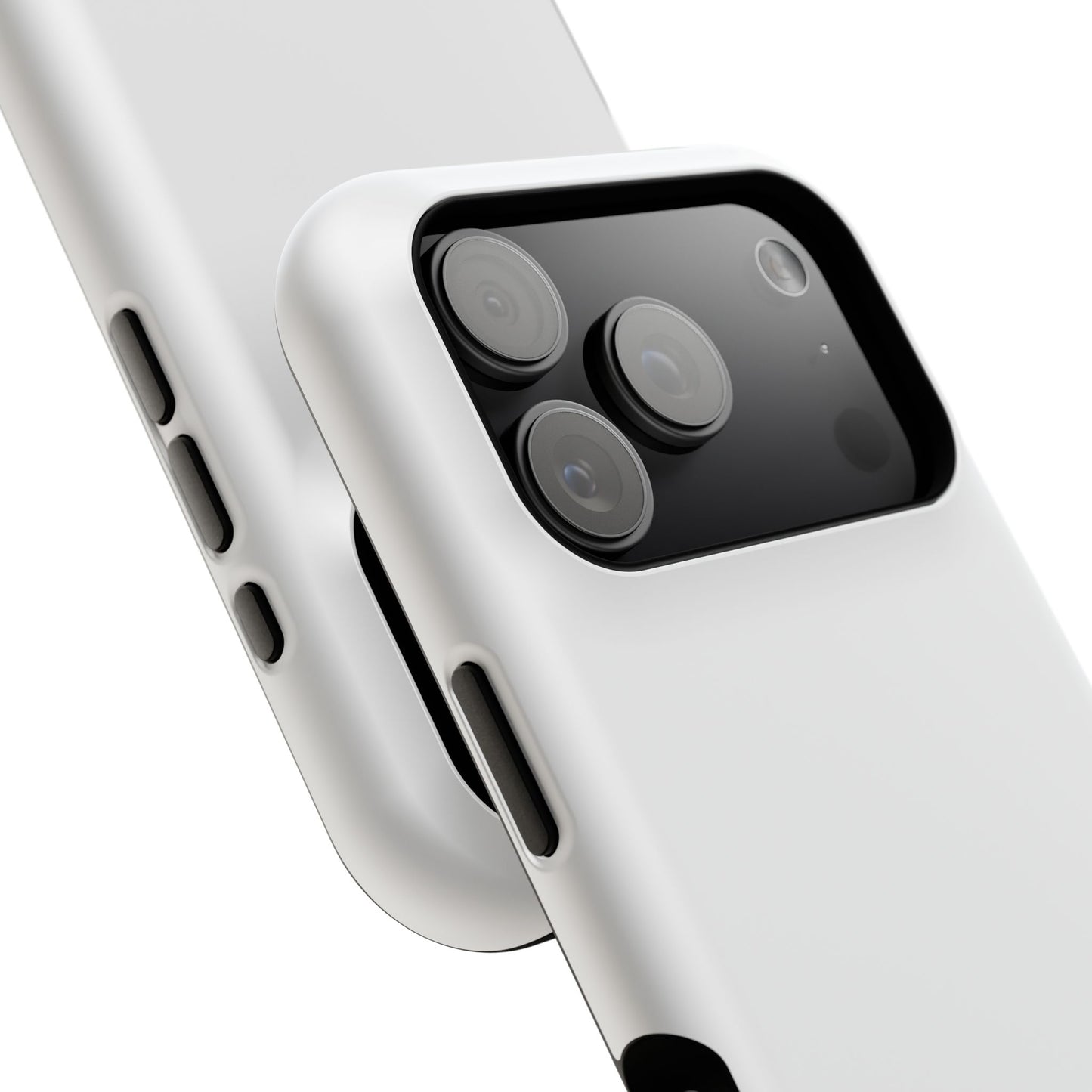 White & Grey Phone Case