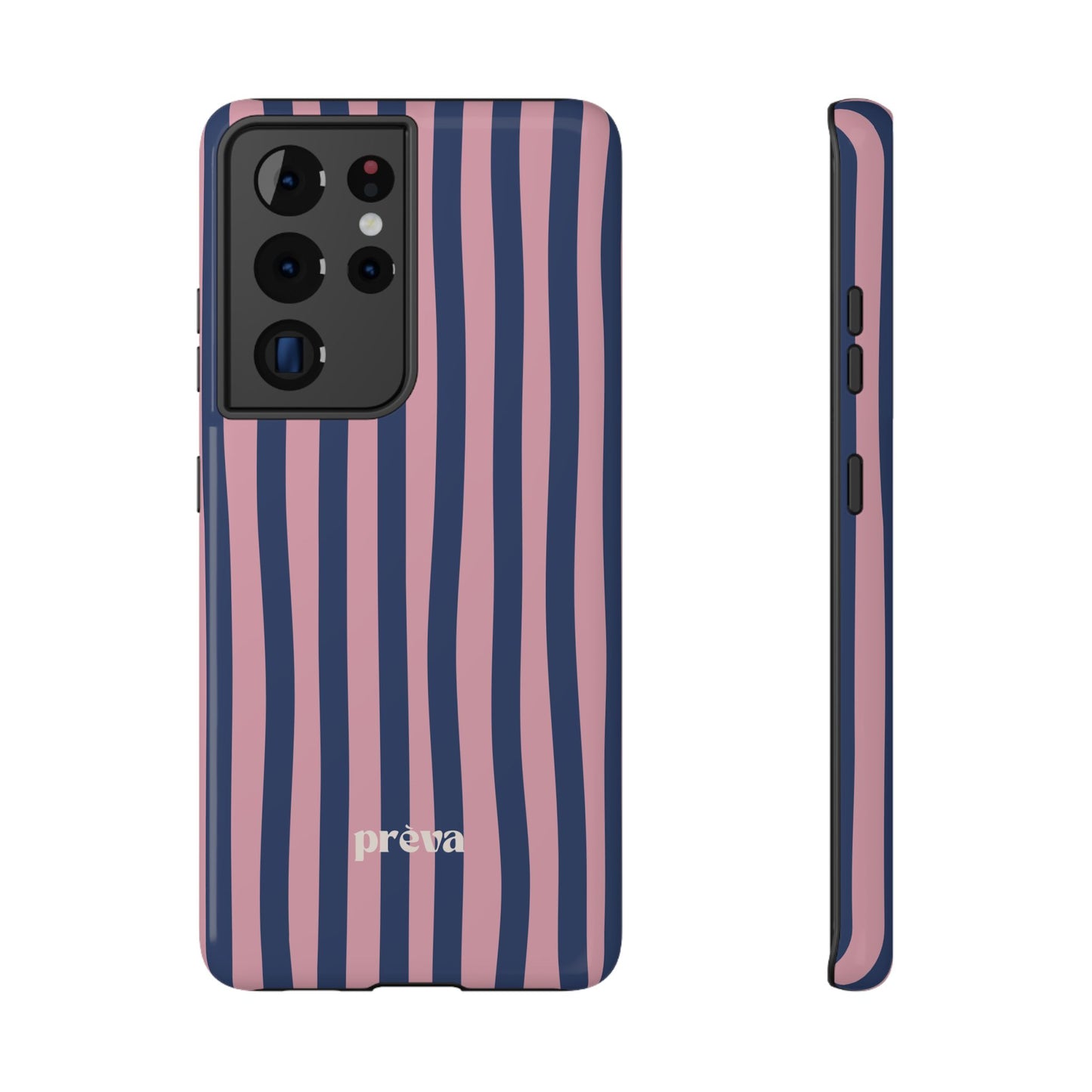 Blue and Pink Stripes Case