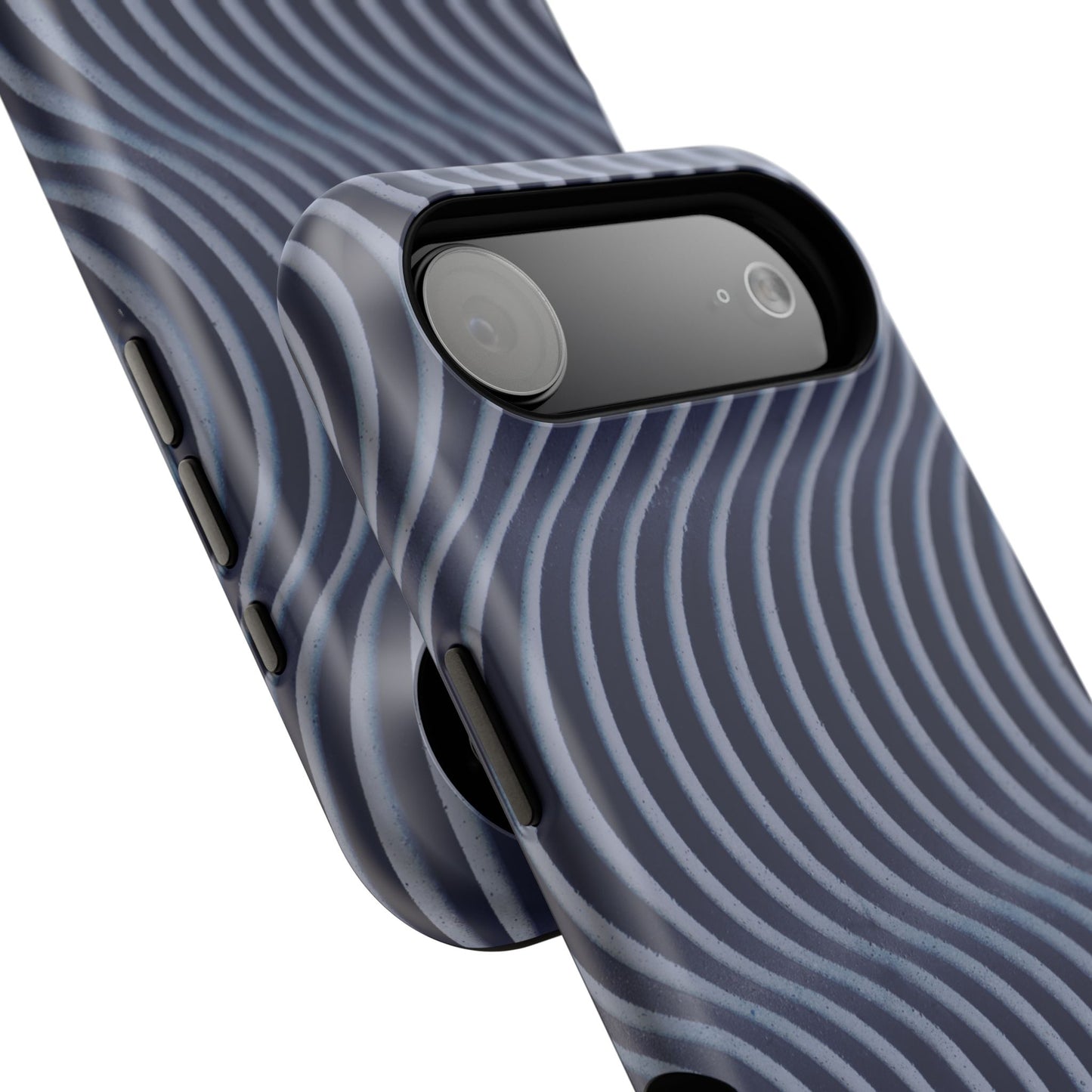 Wavy Navy Phone Case