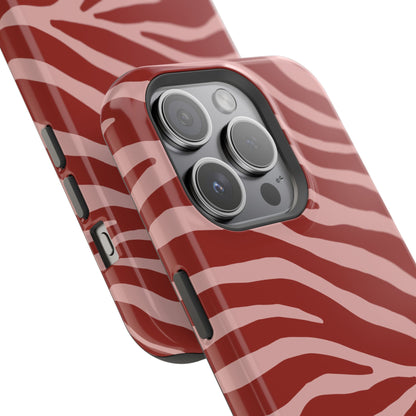 Red Zebra Phone Case
