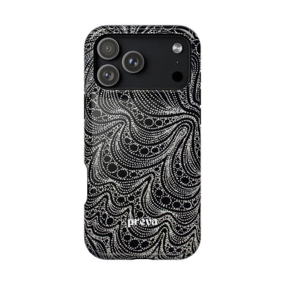 Abstract Midnight Lace Phone Case