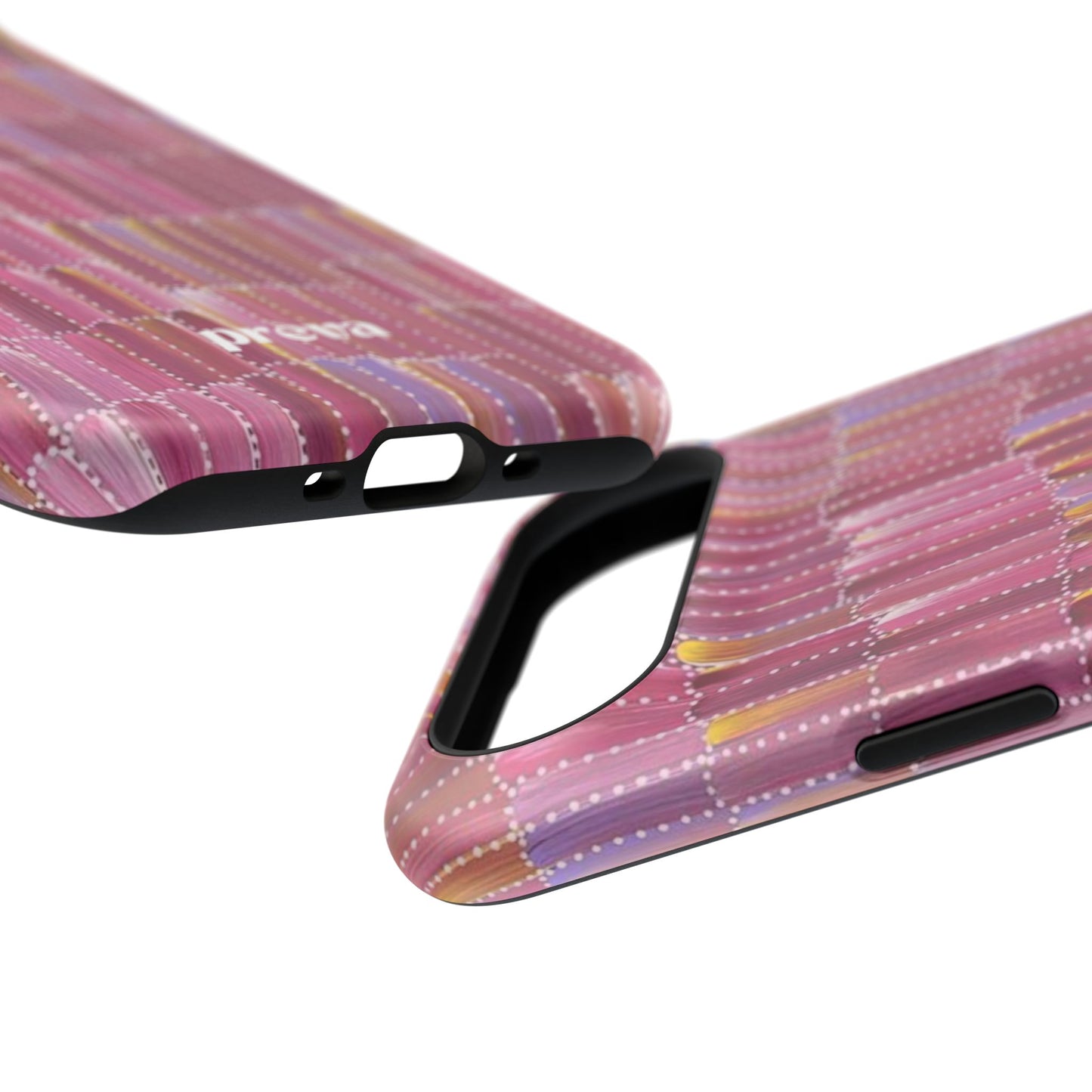 Pink Brushstroke Phone Case