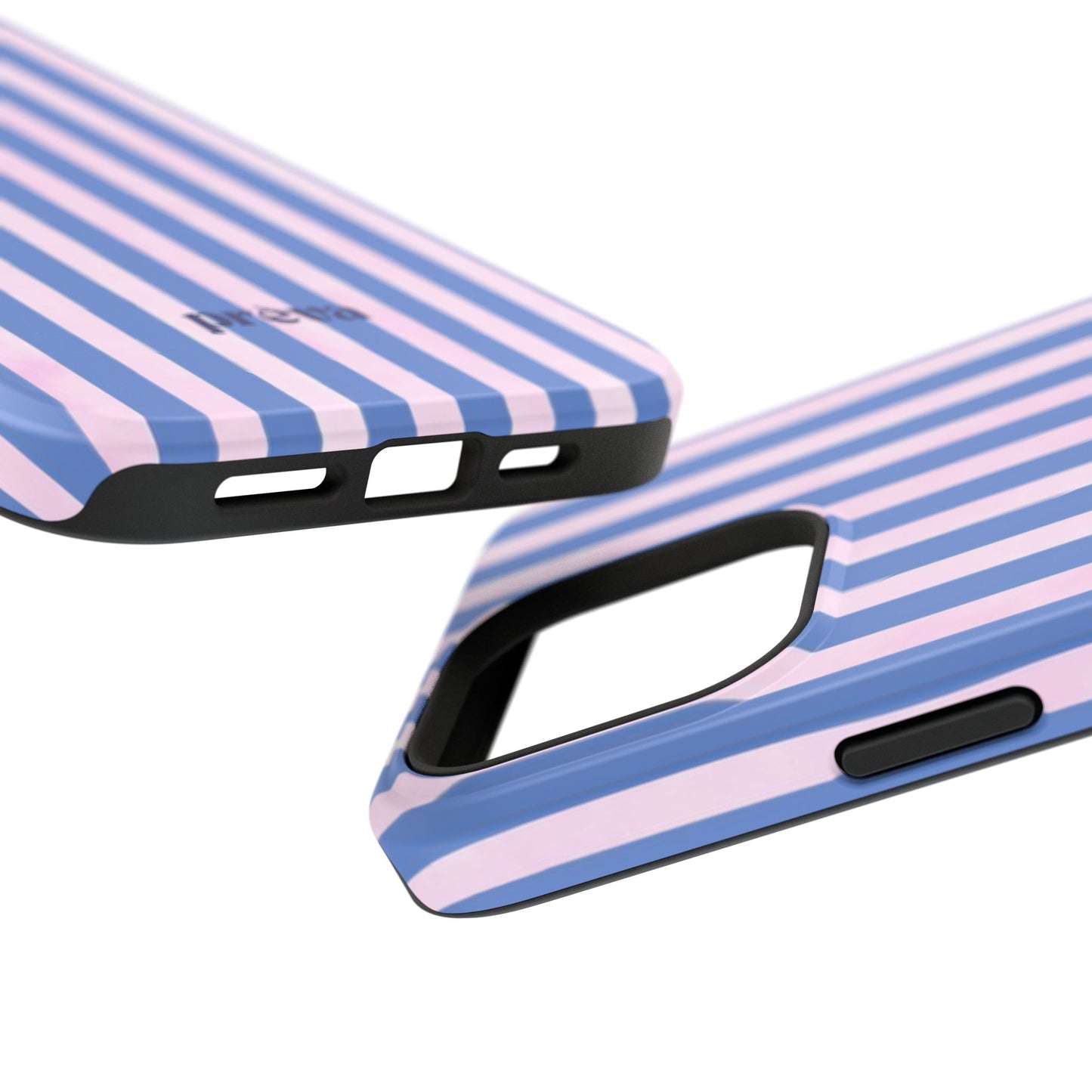 Striped Purple and Pink Phone Case