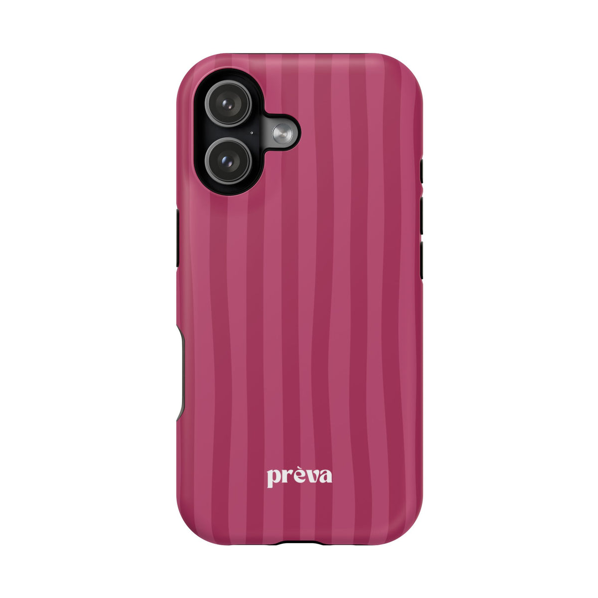 Magenta Stripes Phone Case