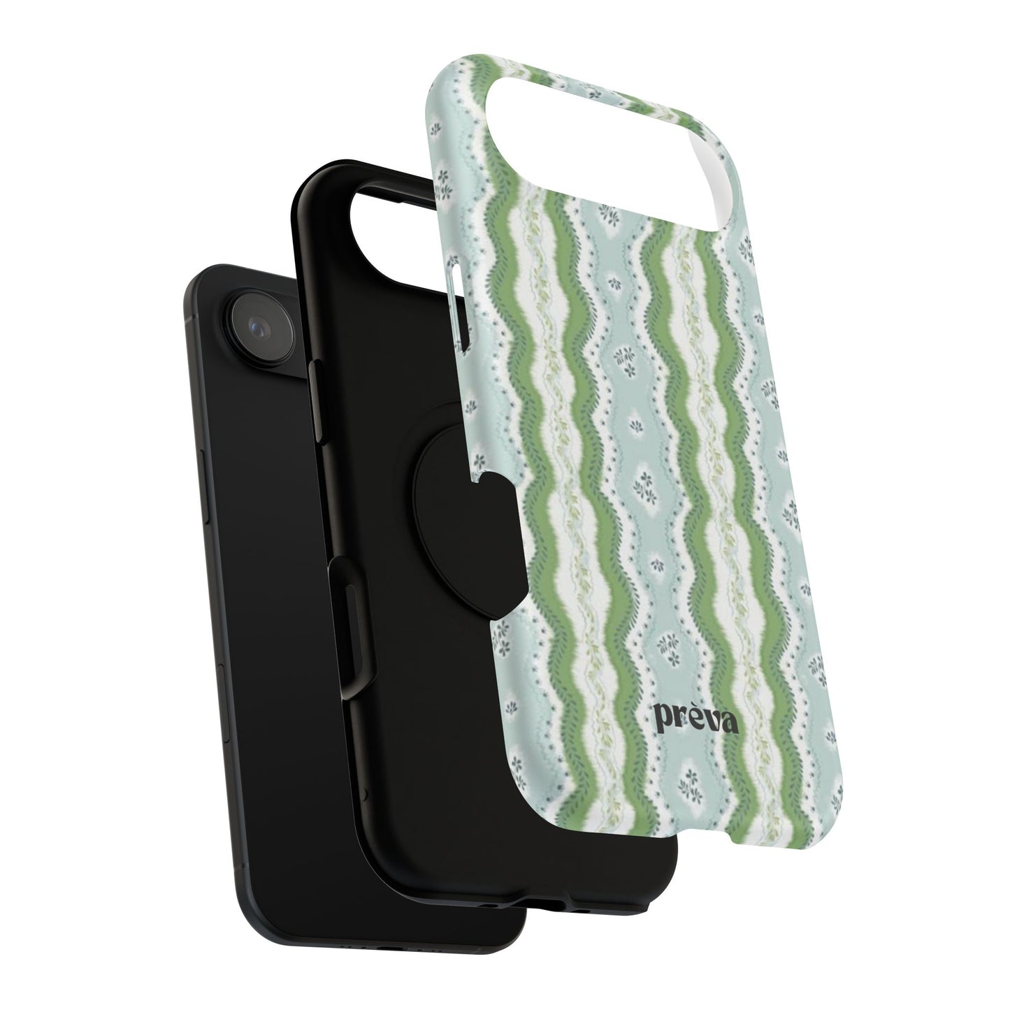 Green Waves Phone Case