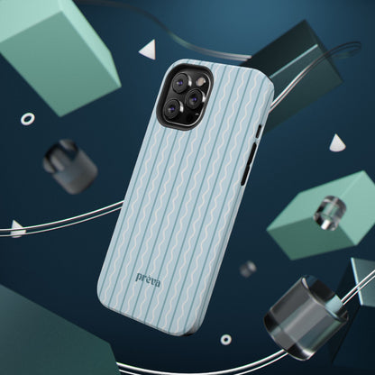 Blue Island Stripes Phone Case