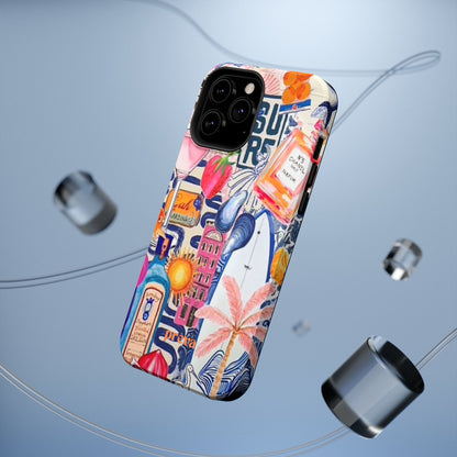 Tropical Beach Collage Phone Case