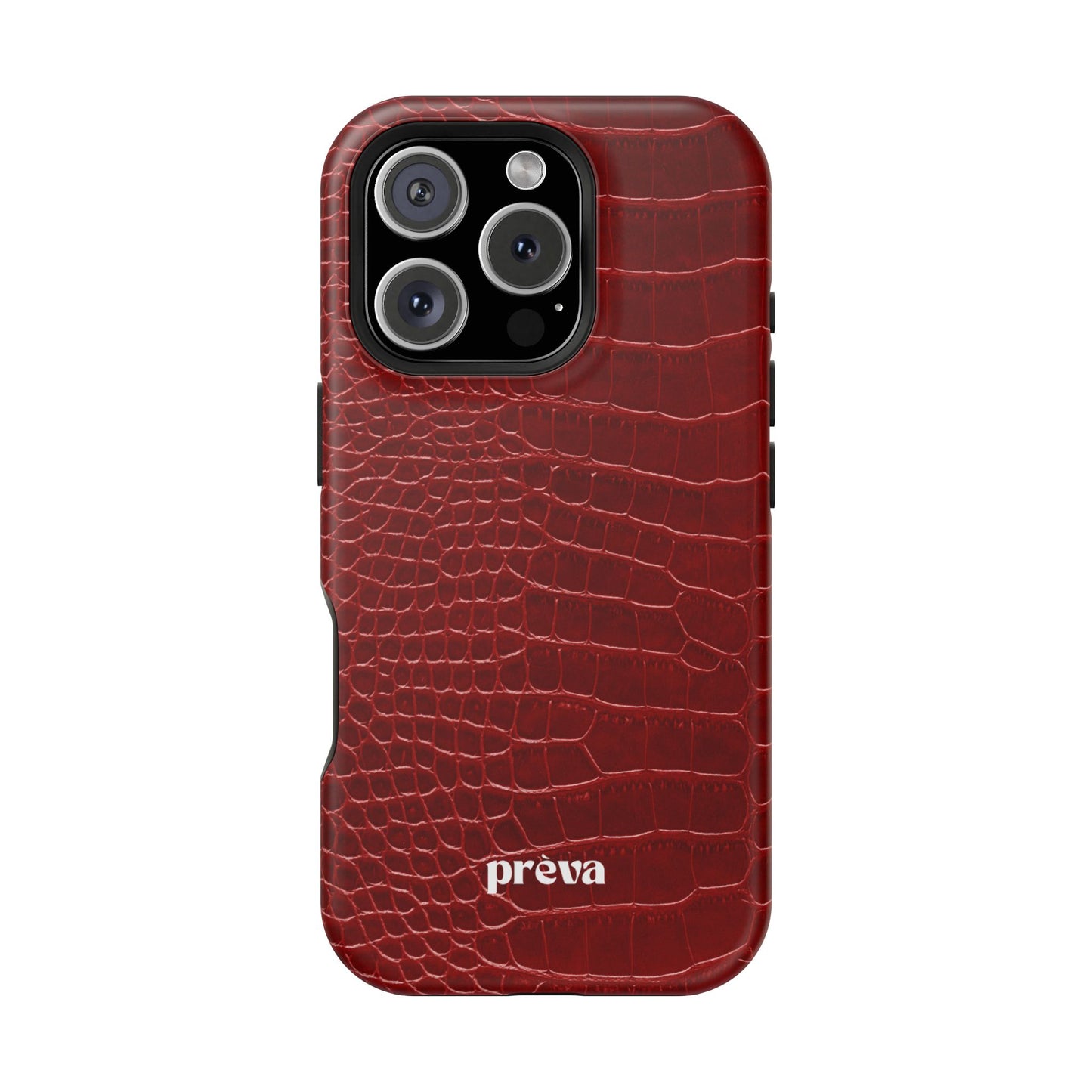 Red Croc Phone Case
