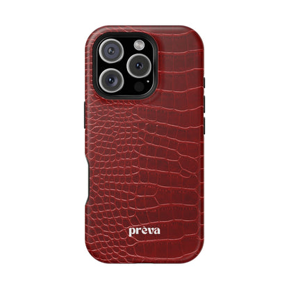 Red Croc Phone Case