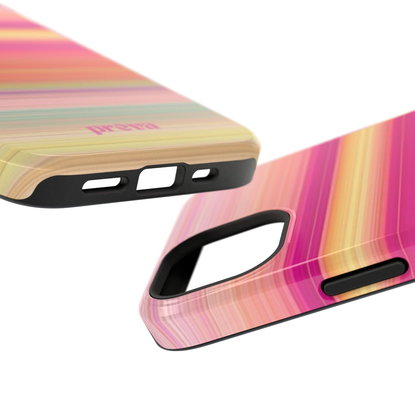 Pastel Stripe Rays Phone Case