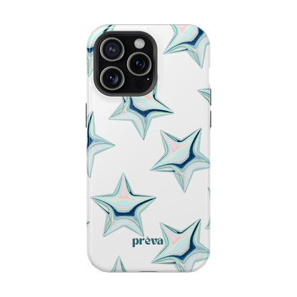 White Starburst Phone Case