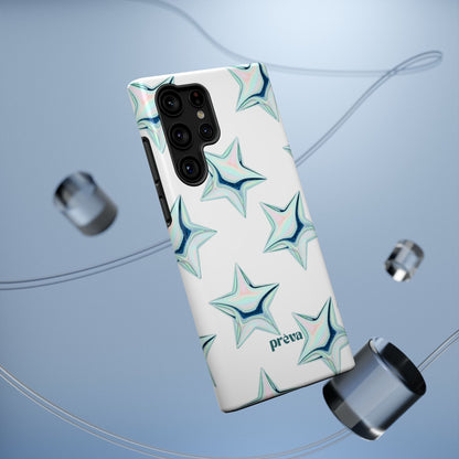 White Starburst Phone Case