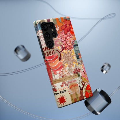 Vintage Floral Collage Phone Case