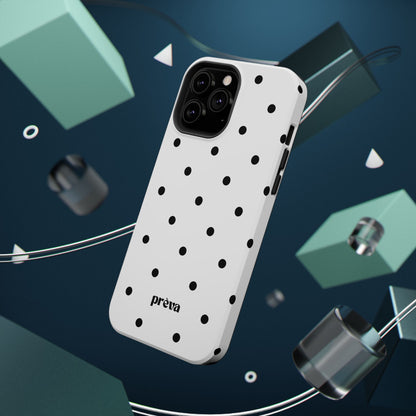 B&W polka dots Phone Case